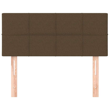 Vidaxl hoofdbord 100x5x78 88 cm stof donkerbruin