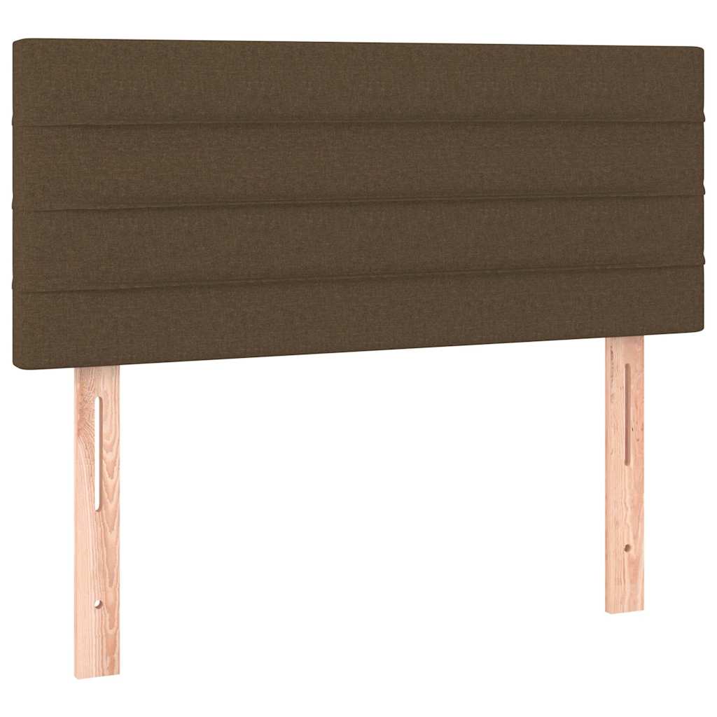 Vidaxl hoofdbord 90x5x78 88 cm stof donkerbruin