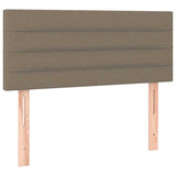 Vidaxl hoofdbord 90x5x78 88 cm stof taupe