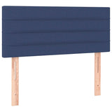 Vidaxl hoofdbord 90x5x78 88 cm stof blauw