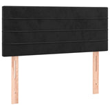 Vidaxl hoofdbord 90x5x78 88 cm fluweel zwart