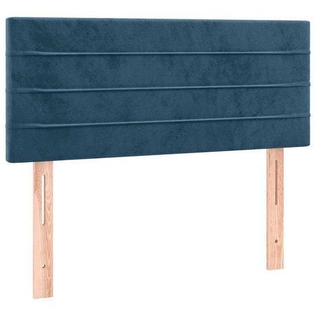 Vidaxl hoofdbord 90x5x78 88 cm fluweel donkerblauw