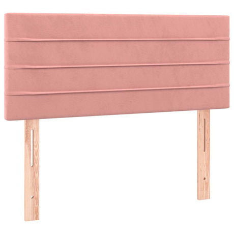 Vidaxl hoofdbord 90x5x78 88 cm fluweel roze