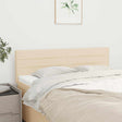 Vidaxl hoofdborden 144x5x78 88 cm stof crèmekleurig