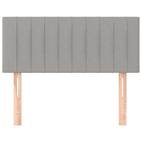 Vidaxl hoofdbord 80x5x78 88 cm stof lichtgrijs