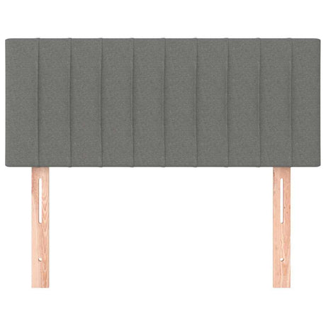 Vidaxl hoofdbord 80x5x78 88 cm stof donkergrijs