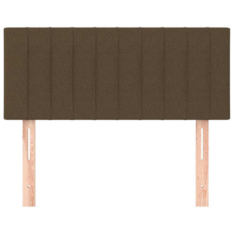Vidaxl hoofdbord 80x5x78 88 cm stof donkerbruin