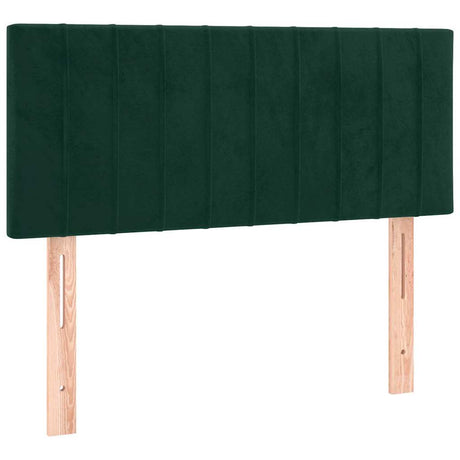 Vidaxl hoofdbord 80x5x78 88 cm fluweel donkergroen