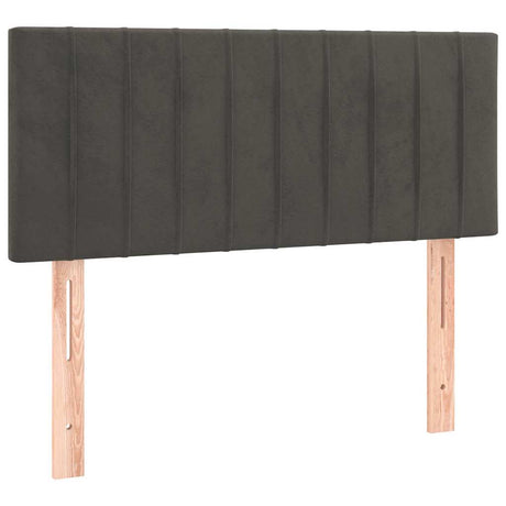 Vidaxl hoofdbord 90x5x78 88 cm fluweel donkergrijs