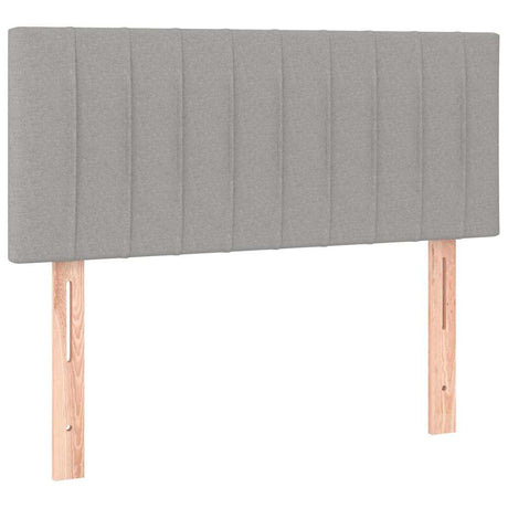Vidaxl hoofdbord 100 x 5 x 78 88 cm stof lichtgrijs