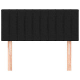Vidaxl hoofdbord 100x5x78 88 cm stof zwart