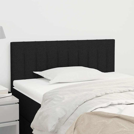 Vidaxl hoofdbord 100x5x78 88 cm stof zwart