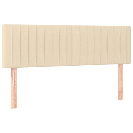 Vidaxl hoofdborden 2 st 72x5x78 88 cm stof crèmekleurig