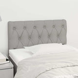 Vidaxl hoofdbord 80x7x78 88 cm stof lichtgrijs