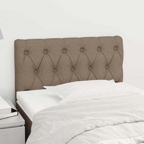 Vidaxl hoofdbord 80x7x78 88 cm stof taupe
