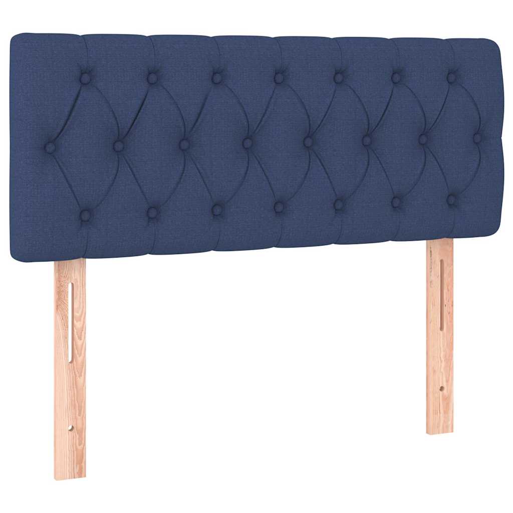 Vidaxl hoofdbord 100x7x78 88 cm stof blauw
