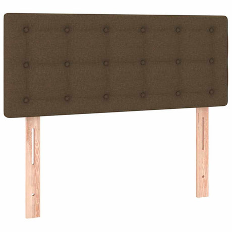 Vidaxl hoofdbord 80x5x78 88 cm stof donkerbruin