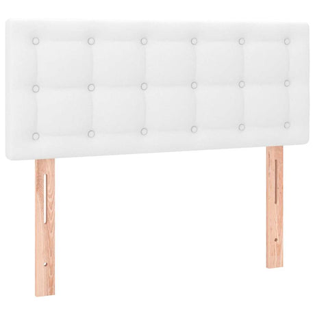 Vidaxl hoofdbord 80x5x78 88 cm kunstleer wit