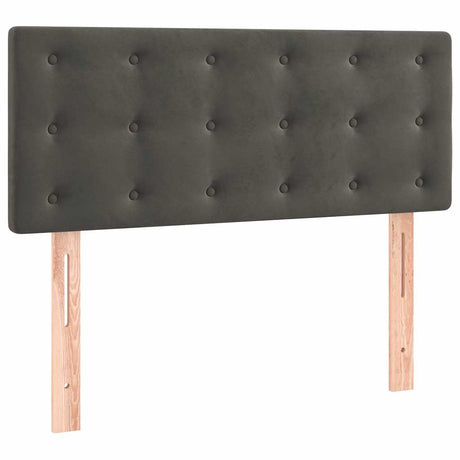 Vidaxl hoofdbord 80x5x78 88 cm fluweel donkergrijs