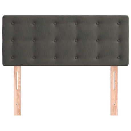 Vidaxl hoofdbord 80x5x78 88 cm fluweel donkergrijs