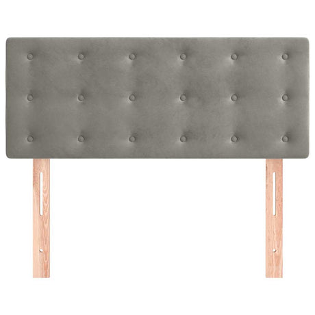 Vidaxl hoofdbord 90x5x78 88 cm fluweel lichtgrijs