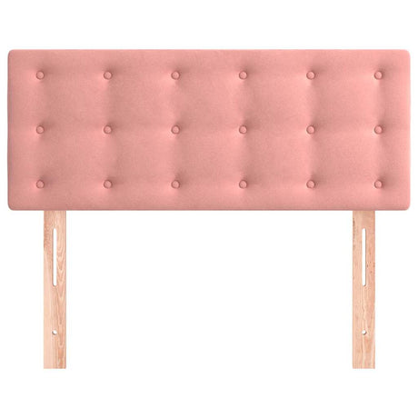 Vidaxl hoofdbord 90x5x78 88 cm fluweel roze