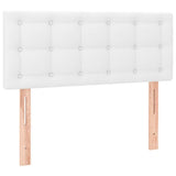 Vidaxl hoofdbord 100x5x78 88 cm kunstleer wit