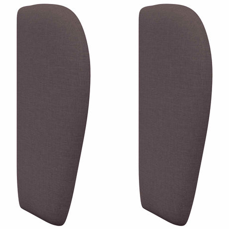 Vidaxl hoofdbord oor bruin 40 x 23 x 6 cm stof