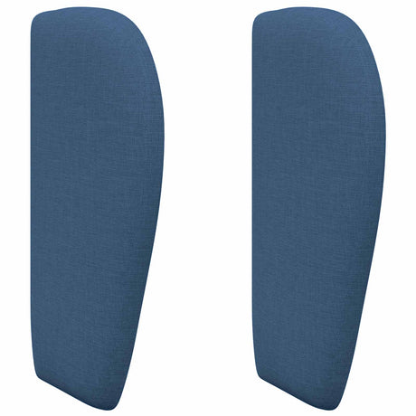 Vidaxl hoofdbord oor blauw stof
