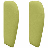 Vidaxl hoofdbord oor groen 40 x 23 x 6 cm stof