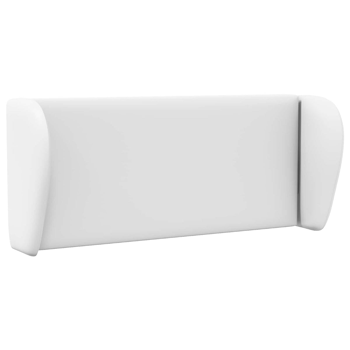 Vidaxl hoofdbord oor wit pvc