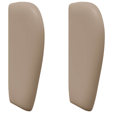 Vidaxl hoofdbord oor tan 40 x 23 x 6 cm pvc