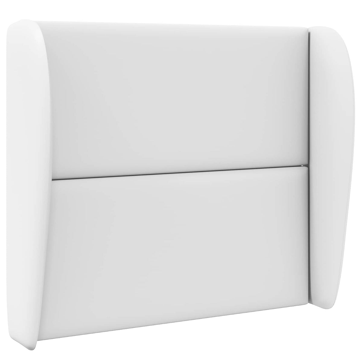 Vidaxl hoofdbord oor wit pvc