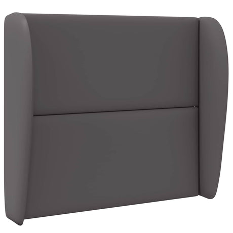 Vidaxl hoofdbord oor dim grijs 80 x 23 x 6 cm pvc