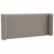 Vidaxl hoofdbord oor taupe 40,5 x 40,5 x 4 cm stof