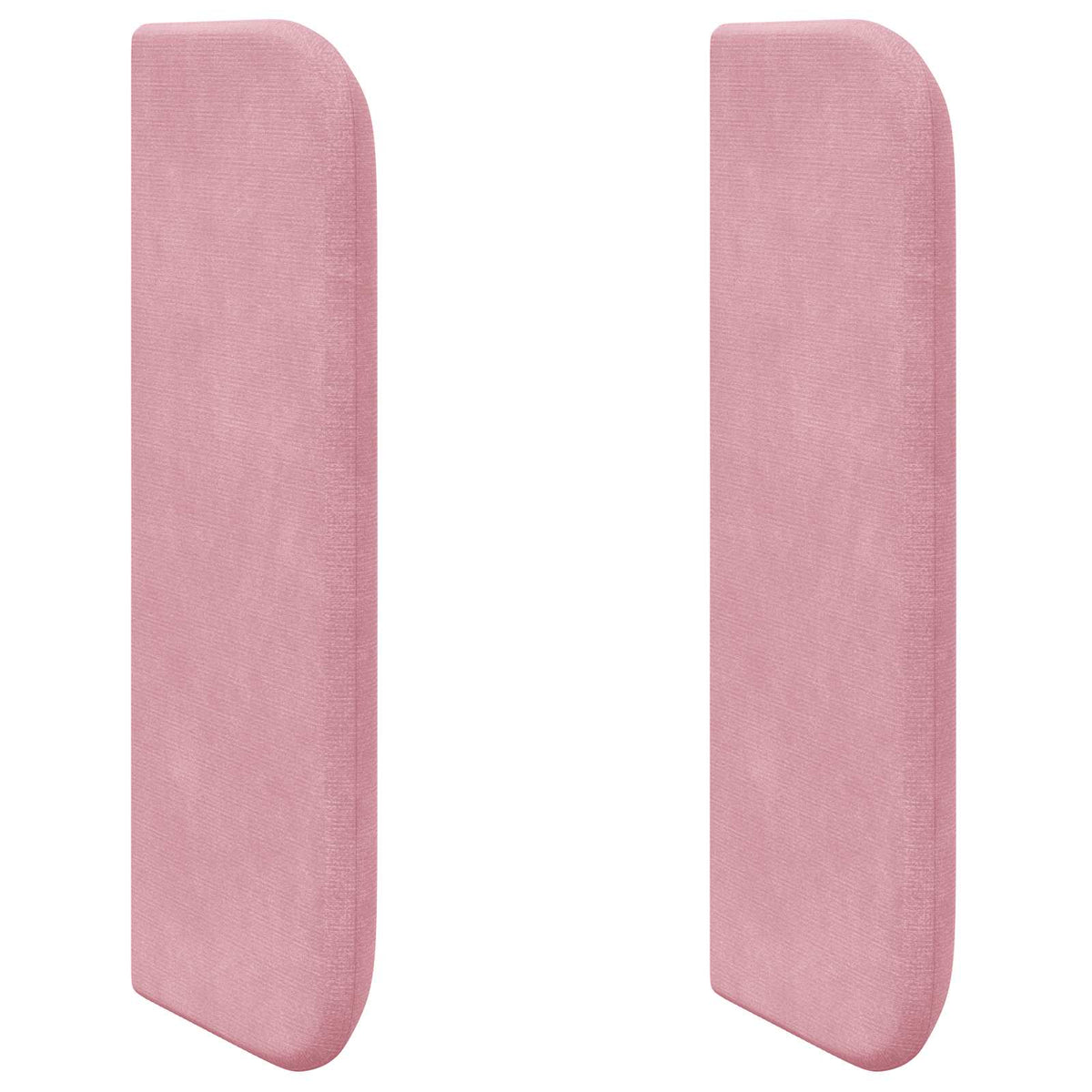 Vidaxl hoofdbord oor roze fluweel