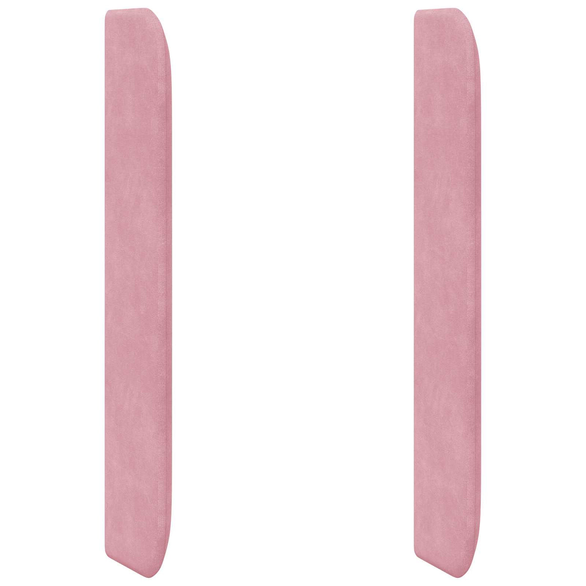 Vidaxl hoofdbord oor roze fluweel