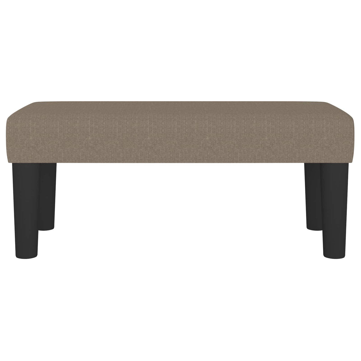 Vidaxl bankje 70x30x30 cm stof taupe