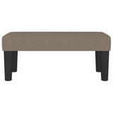 Vidaxl bankje 70x30x30 cm stof taupe