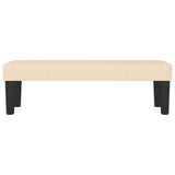 Vidaxl bankje 100x30x30 cm stof crèmekleurig