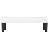 Vidaxl bankje 100x30x30 cm kunstleer wit