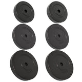VIDAXL -Halfterscheiben 6 ST 30 kg Zement
