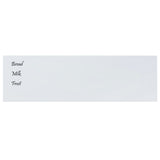 Vidaxx Magnettafel für die Wand 100x30 cm Hartglas weiß