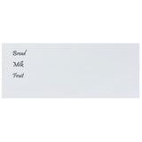 VidaXL Magnettafel für die Wand 100x40 cm Hartglas weiß