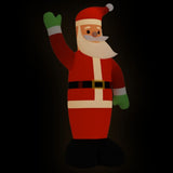 Vidaxl Santa mit LED -Beleuchtung aufblasbar 370 cm