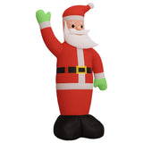 Vidaxl Santa mit LED -Beleuchtung aufblasbar 820 cm