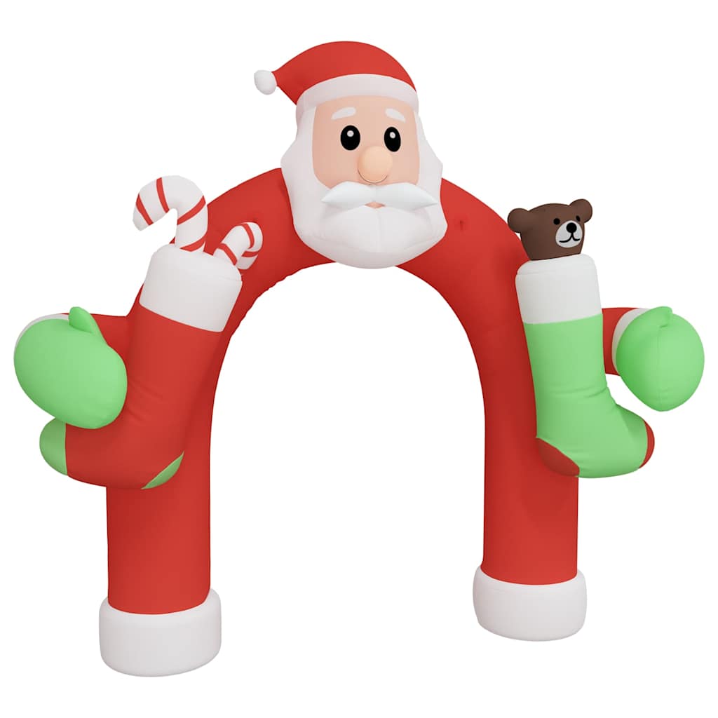 Vidaxx aufblasbarer Weihnachtsbogen mit LEDs 320 cm