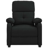Vidaxl massagestoel stof zwart
