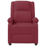 Vidaxl massagestoel kunstleer wijnrood