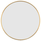 Vidaxl Wandspiegel rund Ø40 cm Goldfarbe